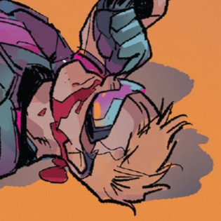 bloody nose clint barton